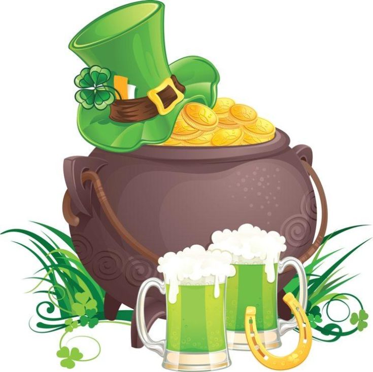 Saint Patrick's Day symbols © Depositphotos