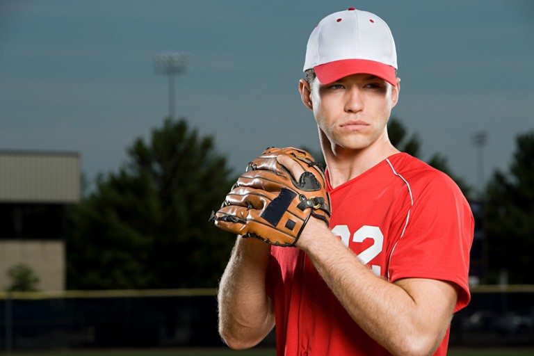 Baseball player © Depositphotos