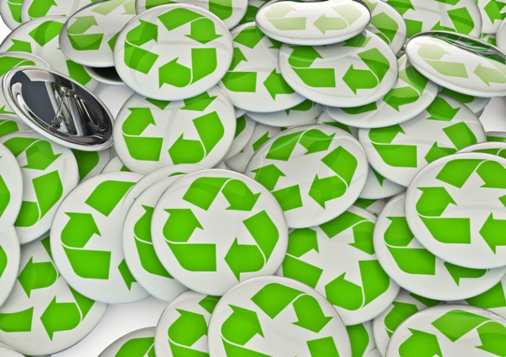 Recycle badges © Depositphotos