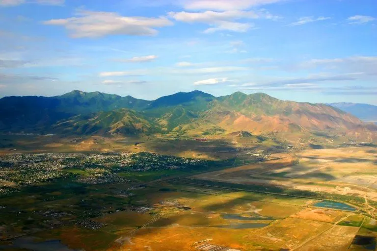 Overlooking at Salt Lake City | Stock Photo © Mehmet Dilsiz