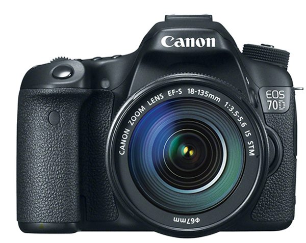 Canon 70D, front image