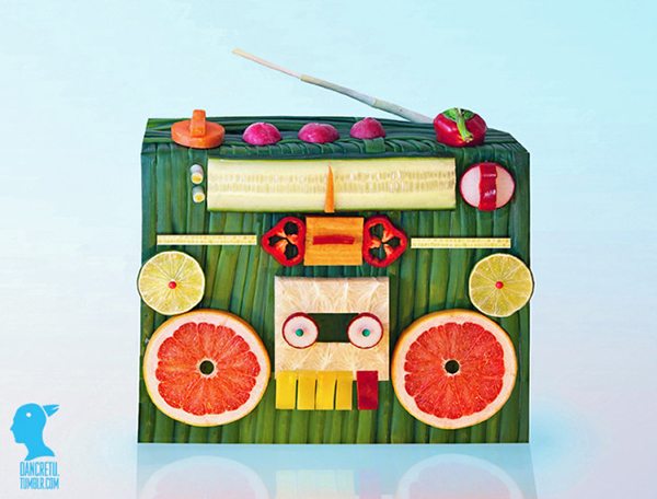 Food sculptures