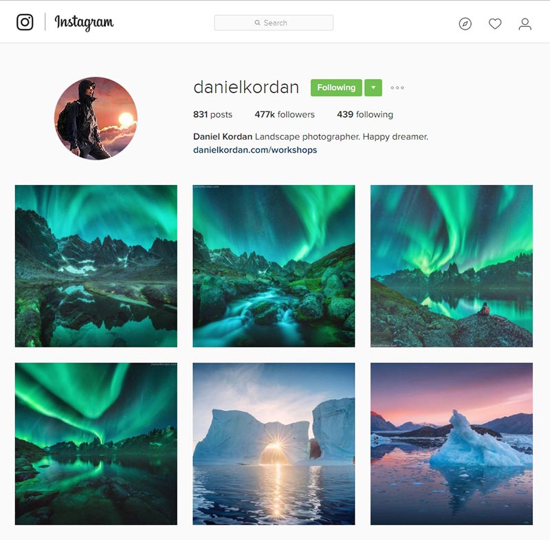 danielkordan-inspiring-instagram-accounts-for-photographers