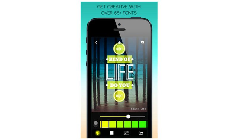 how to use font candy photo editing apps for iphone and android