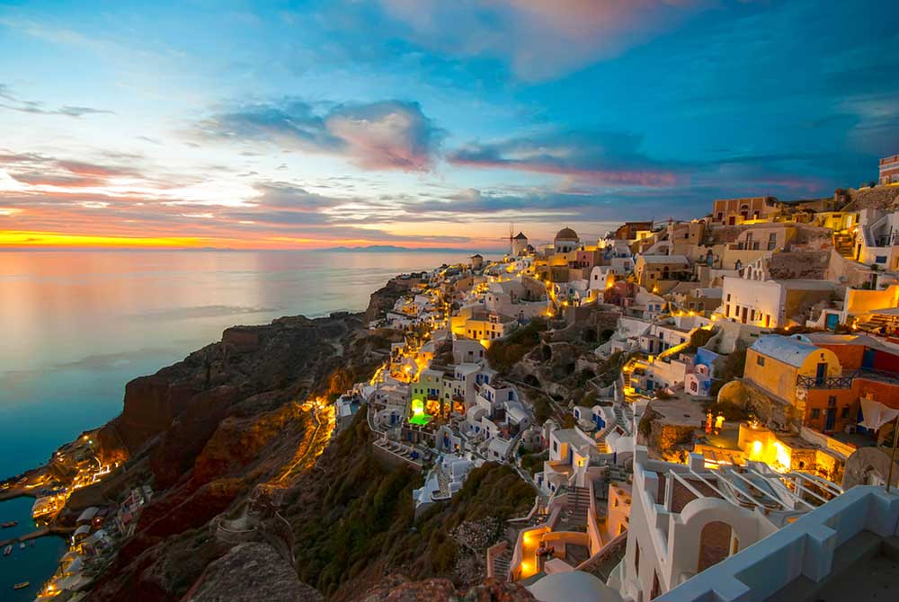 top travel destinations for photographers santorini