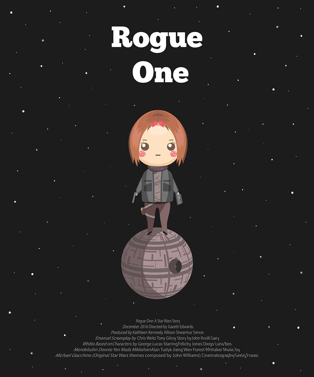 alternative movie posters Nadezhda Arkhipova Rogue One