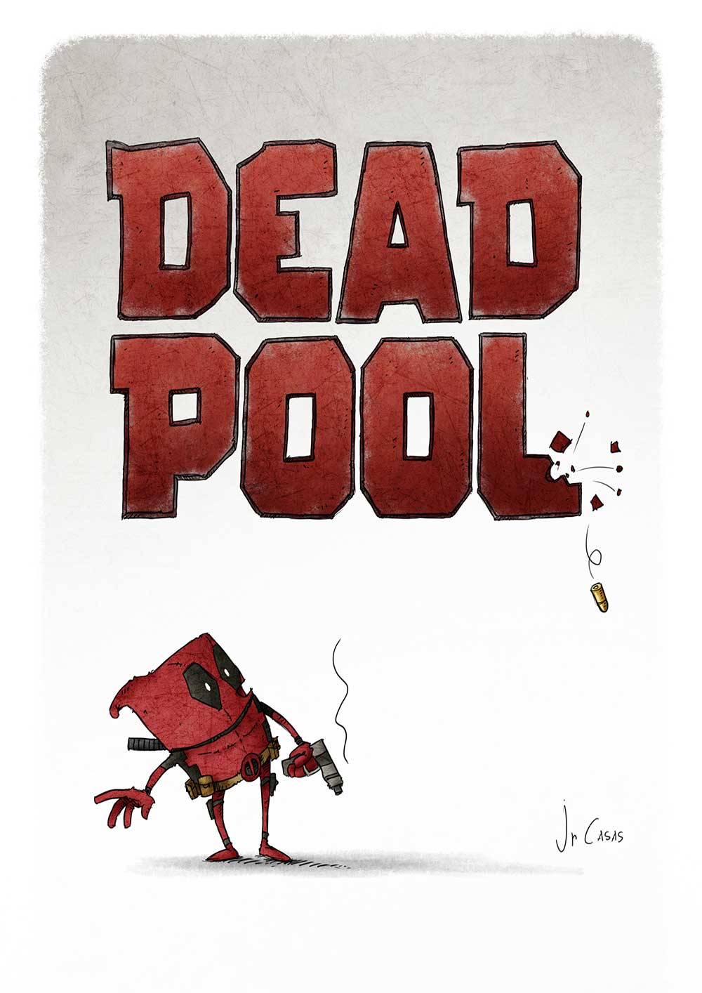 alternative movie posters JrCasaas Deadpool poster