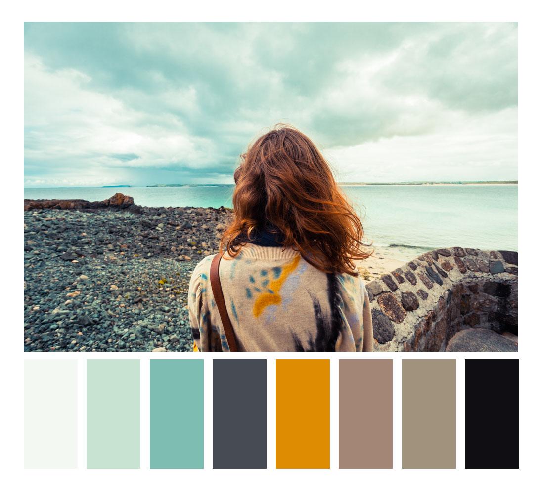 Color palettes in photography