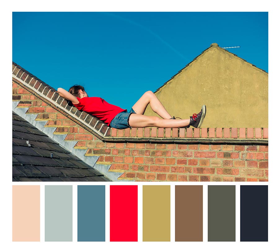 photography color palette hues