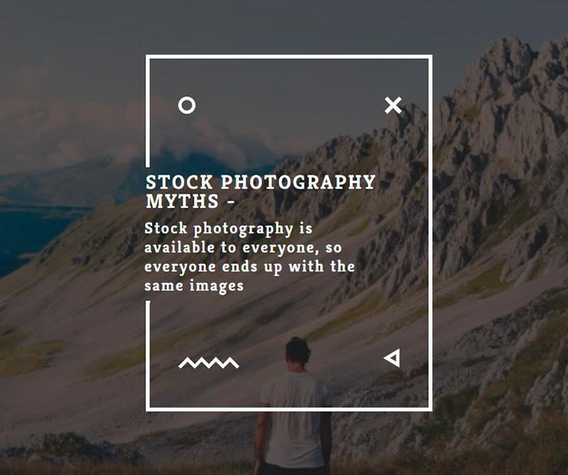 Stock photography myths 2