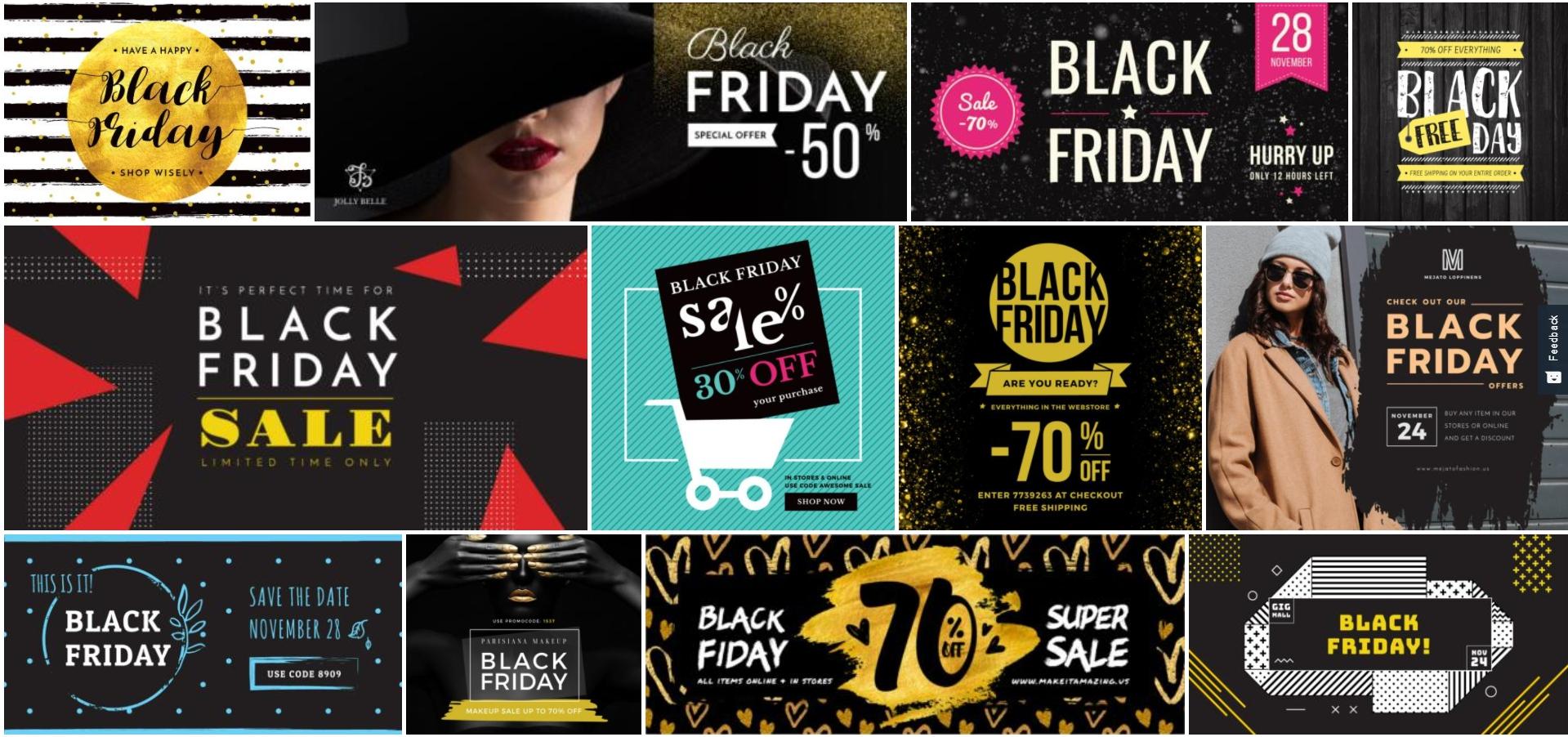 create black friday cyber monday campaigns diy