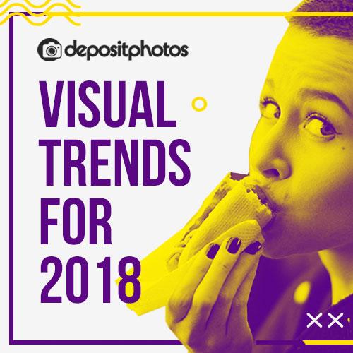 visual trends 2018 stock photography depositphotos