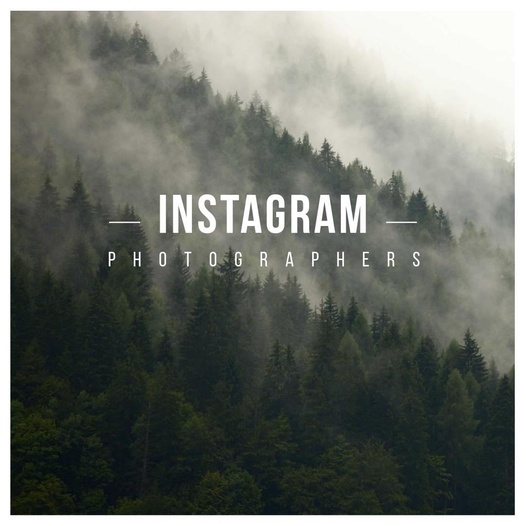 top instagram photographers to follow