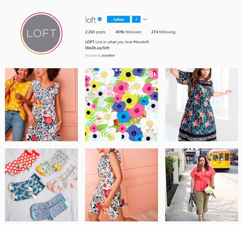 loft-instagram-account