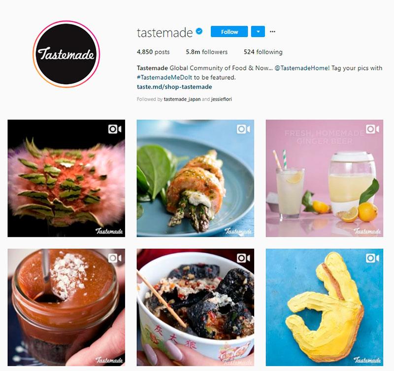 tastemade-instagram-account