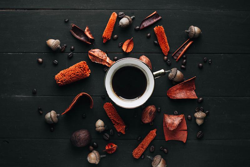 Anna Georgievna stock photography coffee flat lay