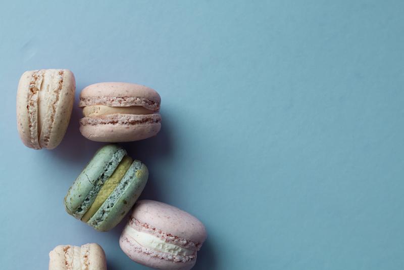 Anna Georgievna stock photography macaroons