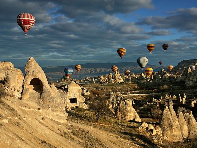 Hot Air Balloons in Cappadocia, Turkey