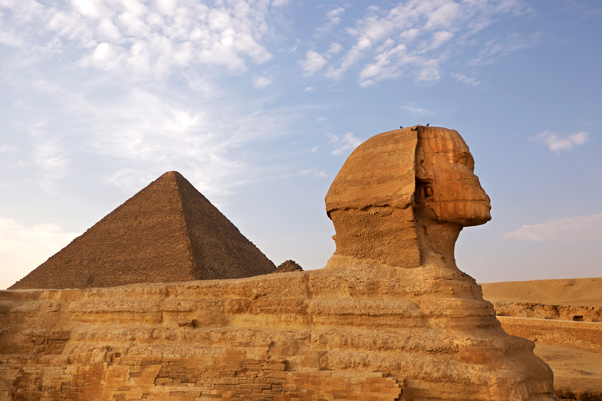 megalophobia, Egypt Sphinx of Giza stock picture