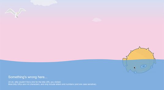 Bit.ly 404 error page