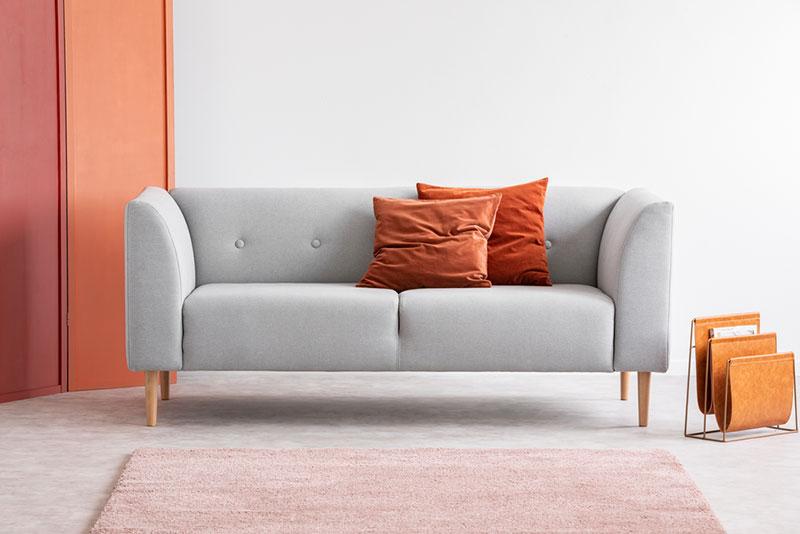 Pantone's Living Coral in interiors