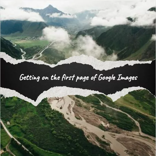 getting on the first page of google images copy