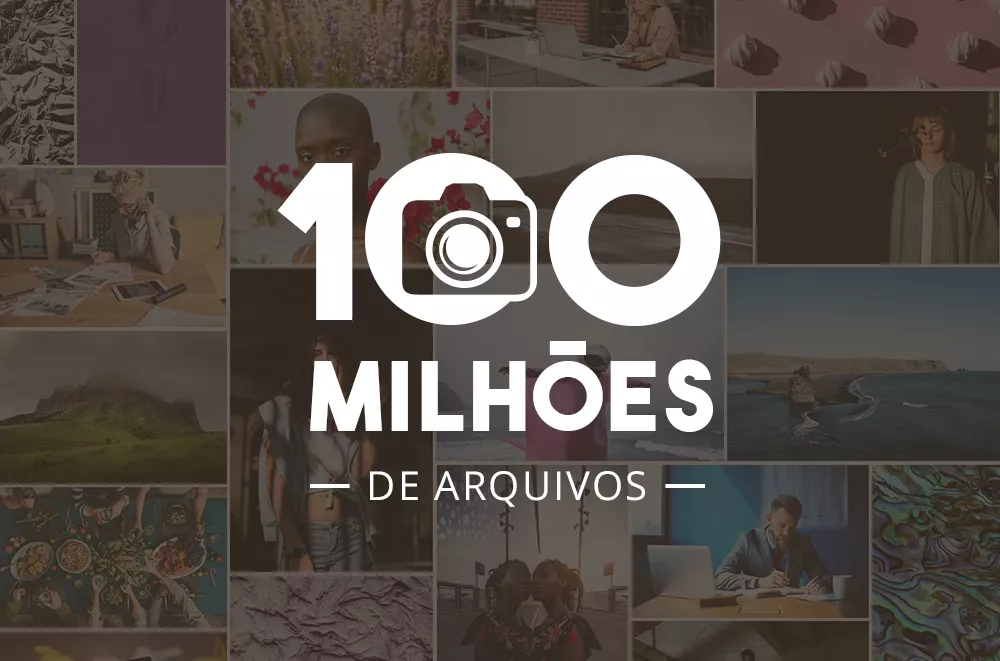 Comemorando 100 milhões de arquivos Depositphotos