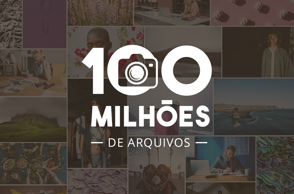 Comemorando 100 milhões de arquivos Depositphotos