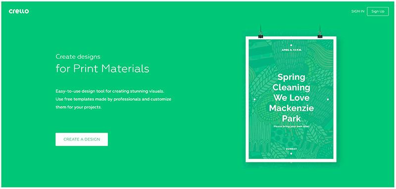 Crello is one of the most easy-to-use online graphic design tools