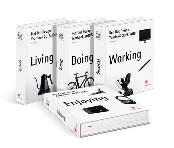 book Red Dot Design Yearbook 2018/2019: Living, Doing, Working & Enjoying by Peter Zec