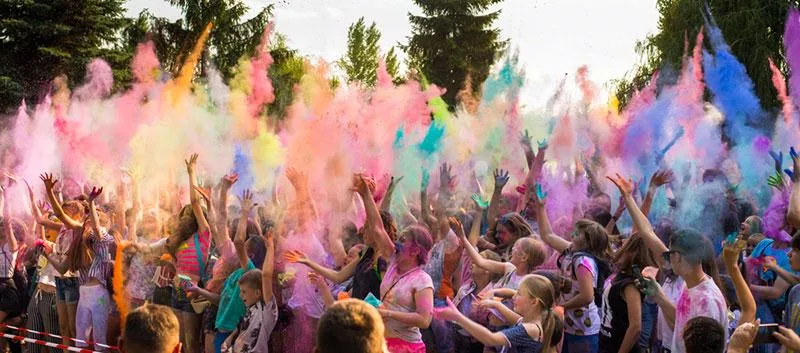 Holi Festival of Colors celebration