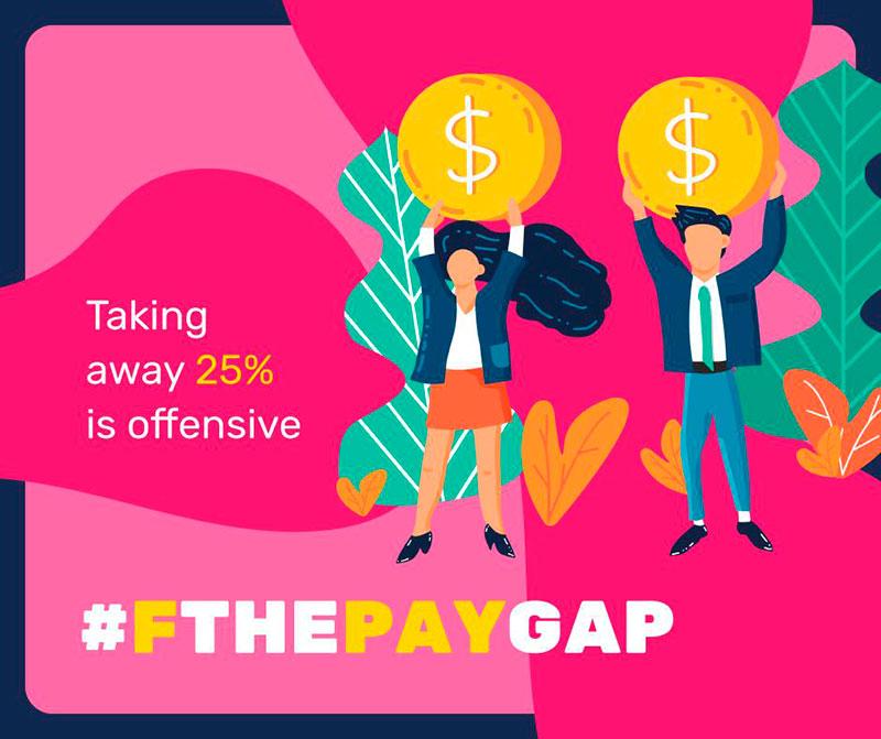 FThePayGap women empowerement campaign