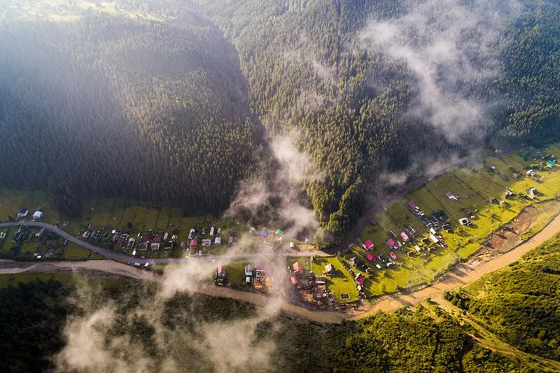 The Carpathian Mountains, Ukraine