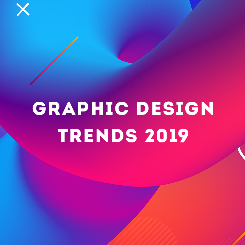 graphic design trends 2019 infographic by Depositphotos 1