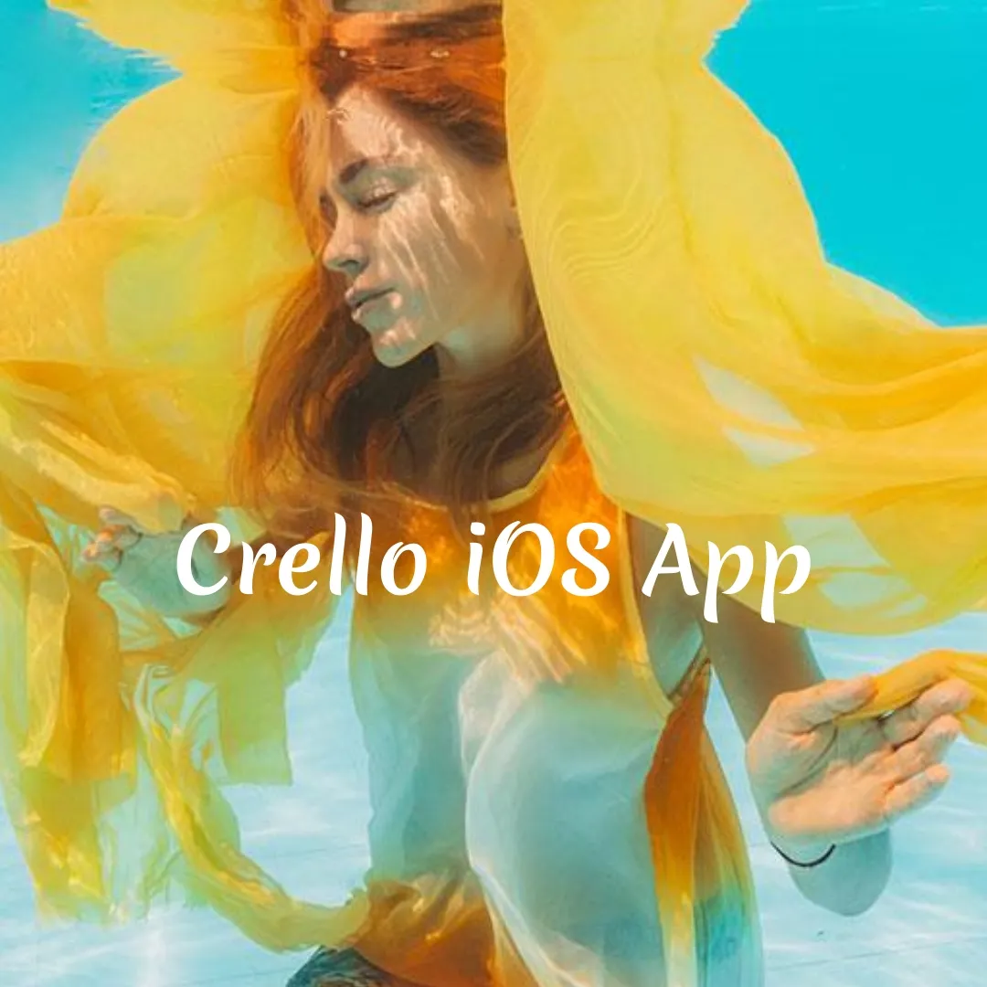 Crello’s iOS app