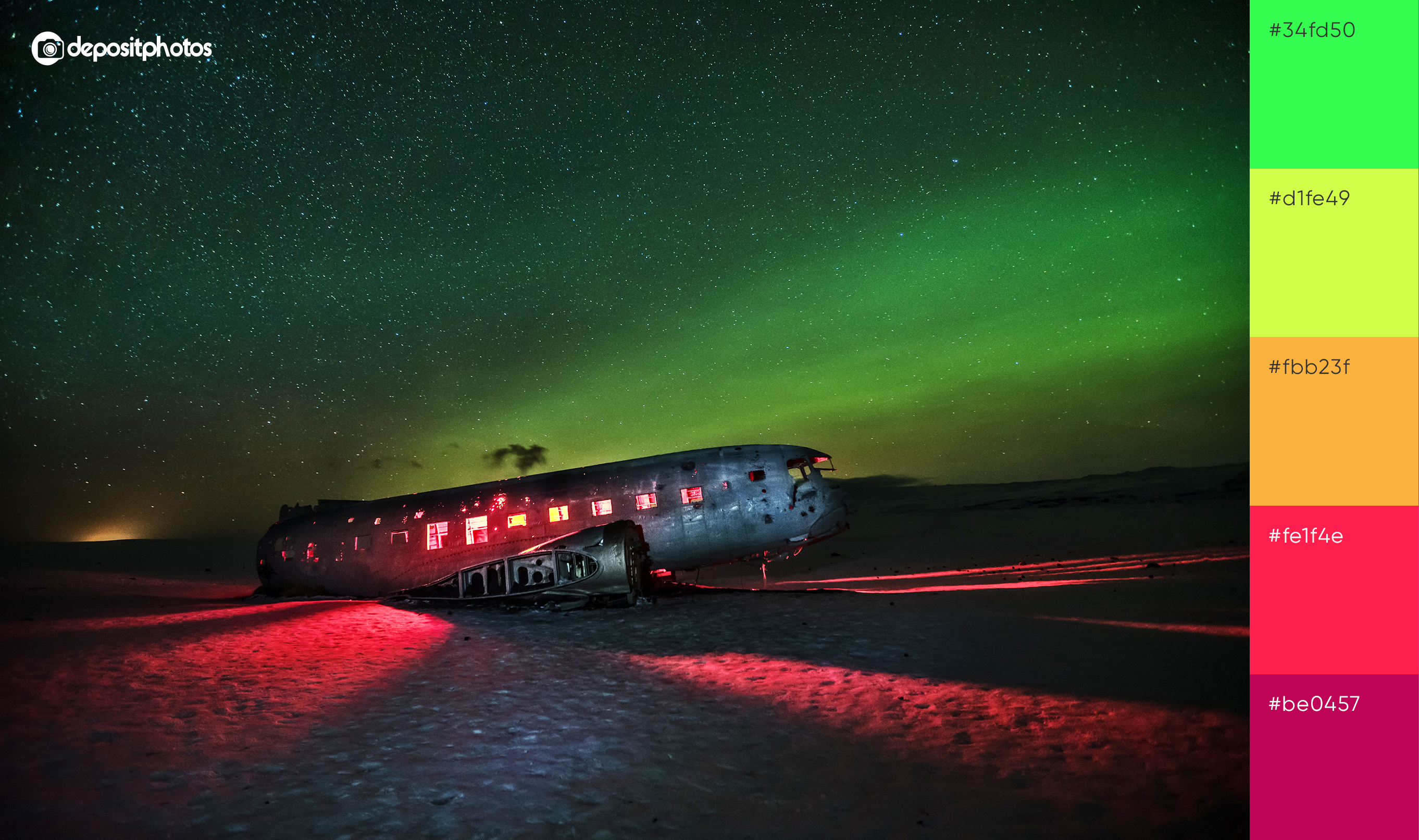 abandoned plane