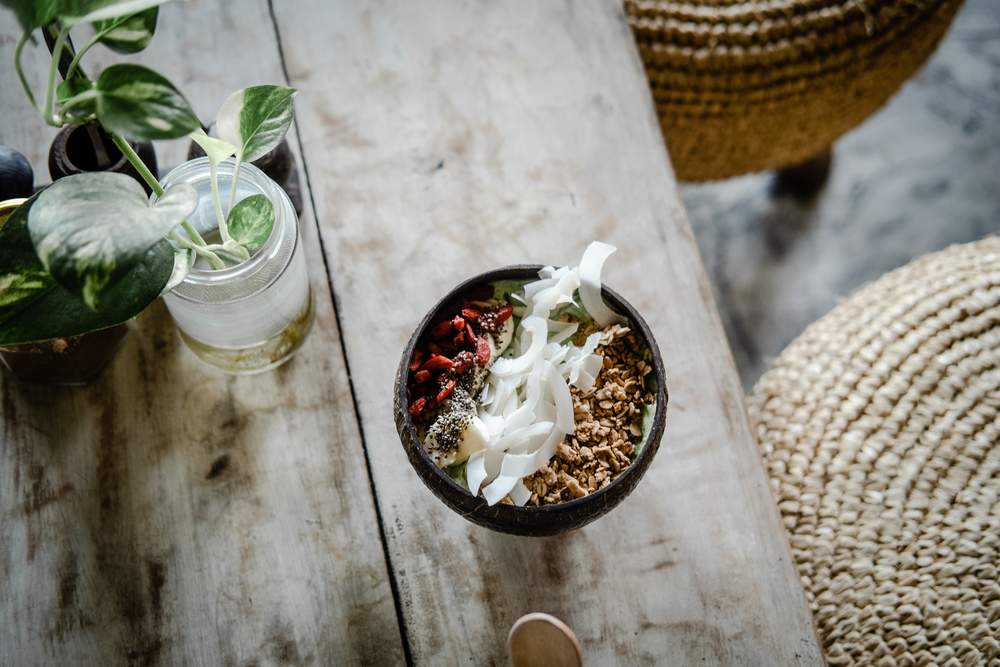 Green smoothie bowl 