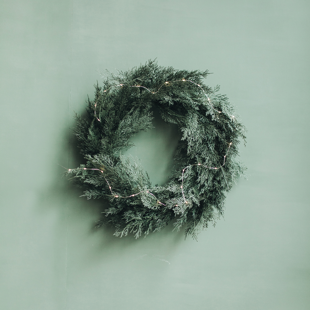 Festive wreath