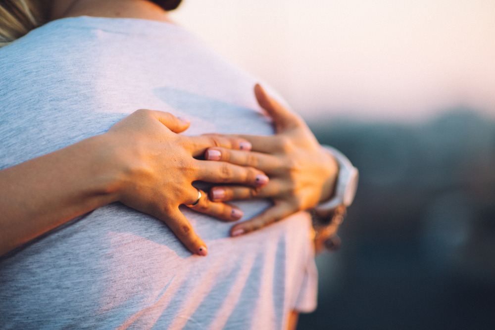 cropped female hands