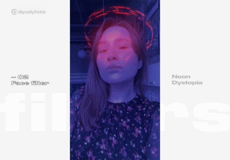 Futuristic Instagram Face Filters