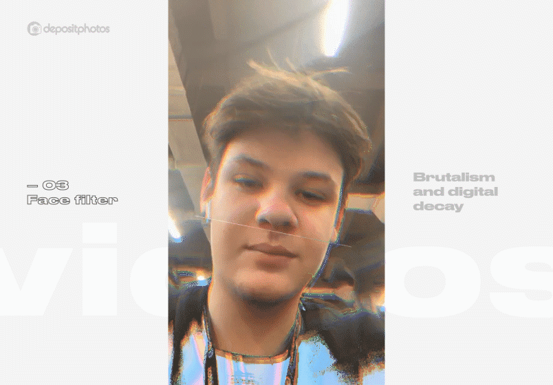 Futuristic Instagram Face Filters by Depositphotos