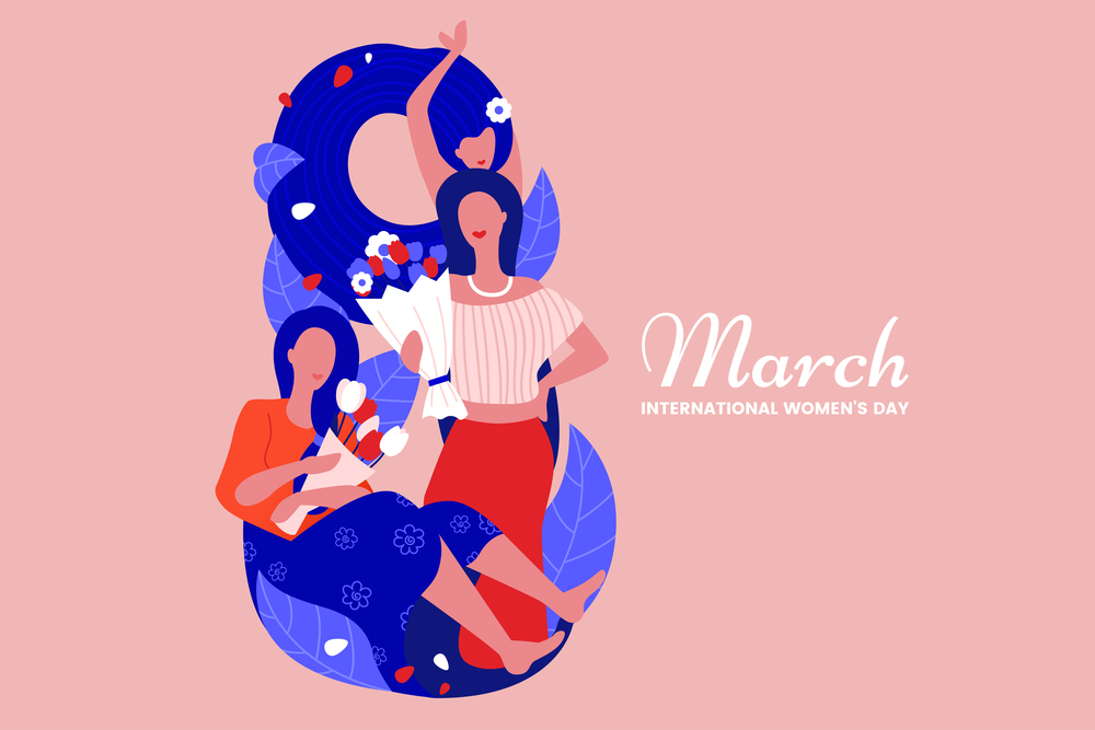 8 March illustration