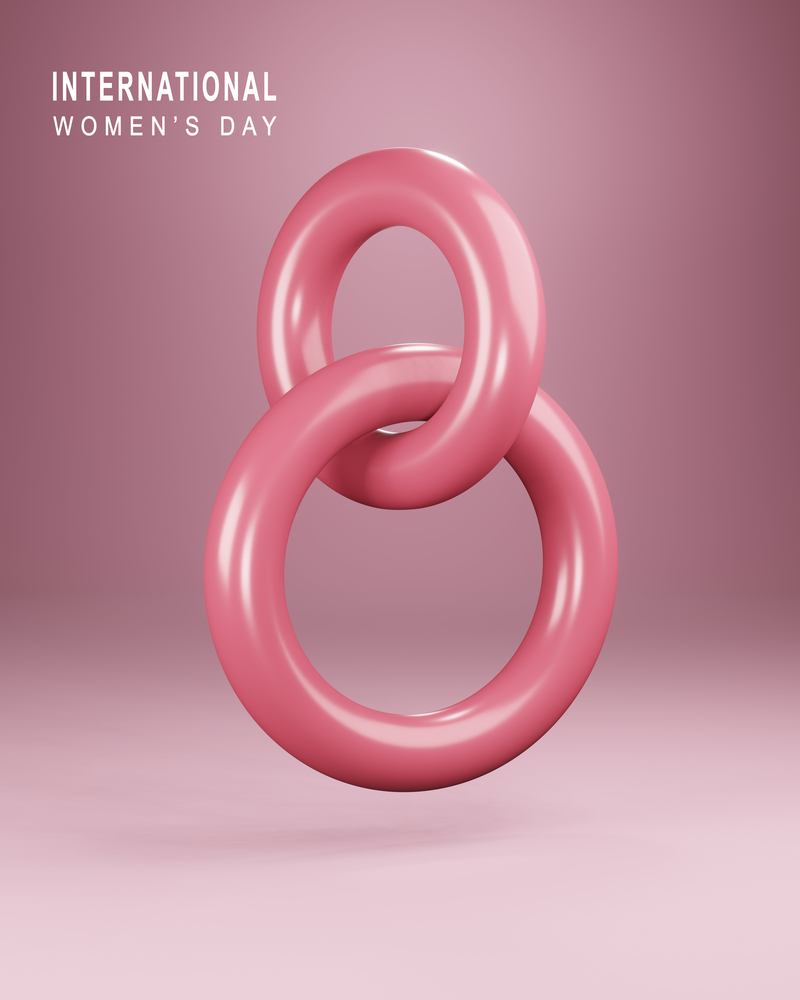 Happy International Women's Day background