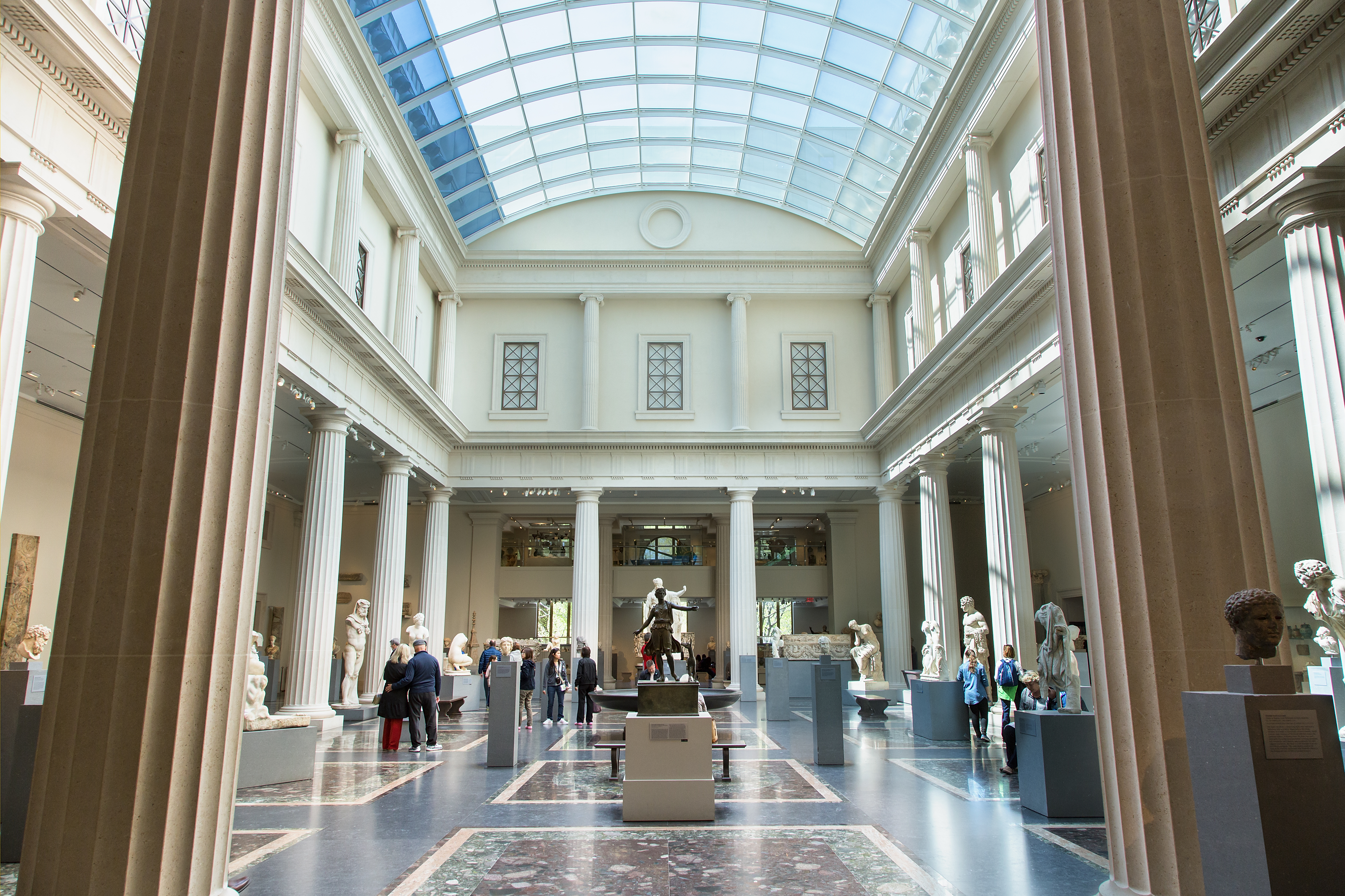 interior shot of Metropolitan Museum Of Art