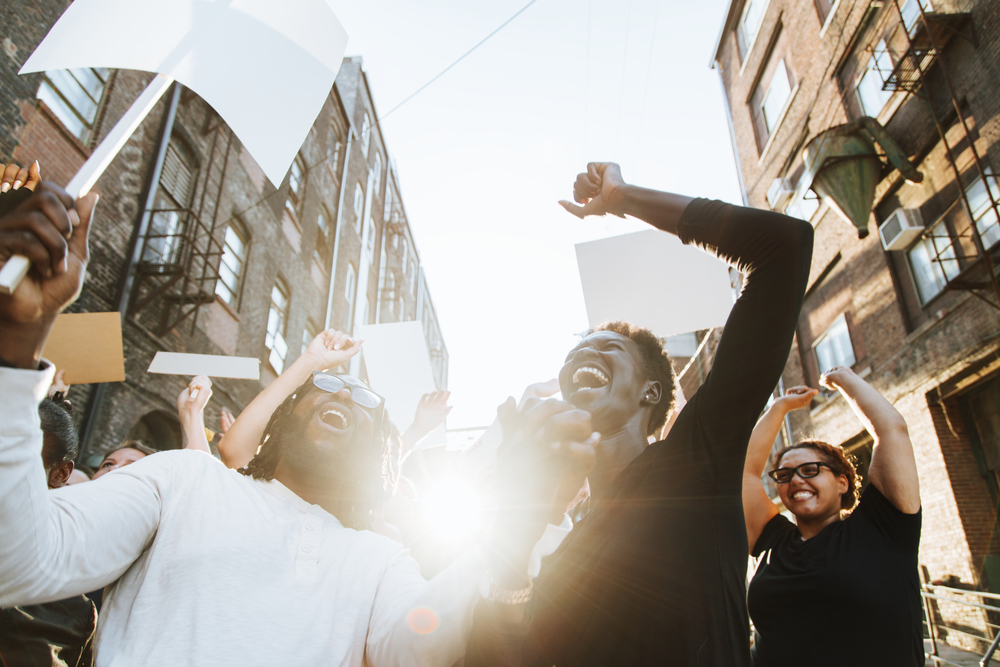 stock photo of demonstration