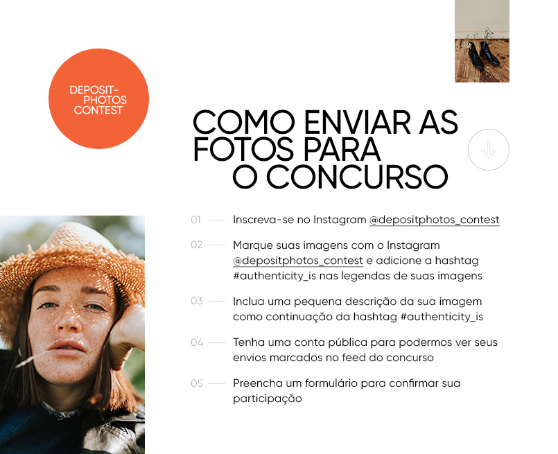 Como enviar as fotos para o concurso