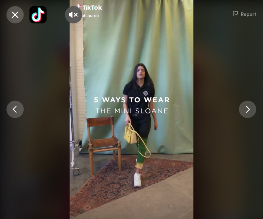 Ralph Lauren TikTok Influncer Marketing