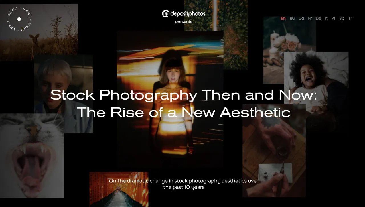 Stock Photography Then and Now