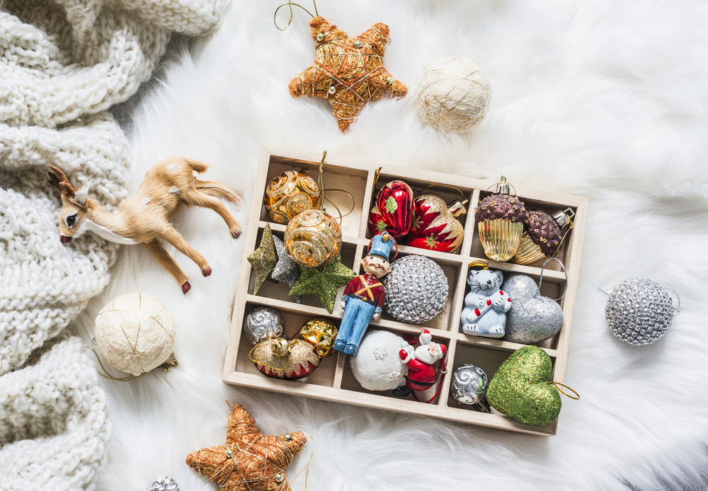 stock photo Christmas decorations