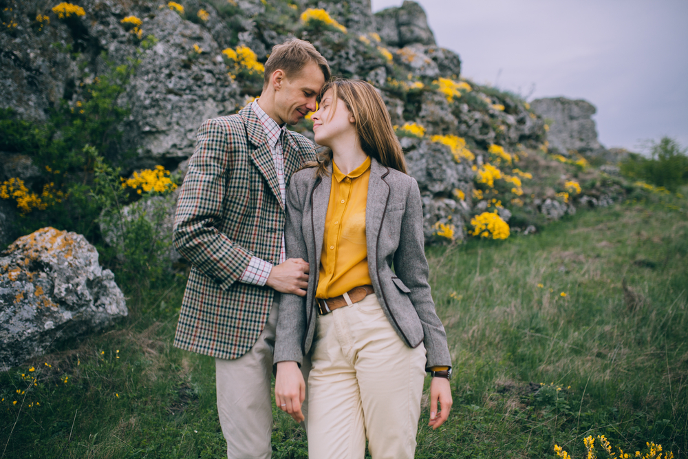 stock photo couple love spring